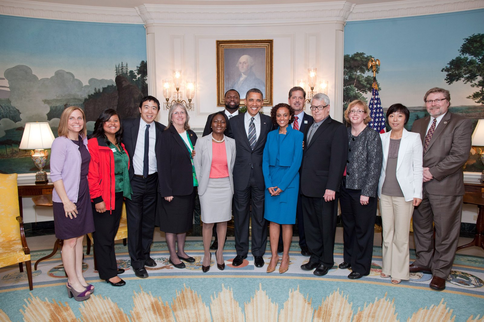 Semhar Araia at the White House Champion of Change ceremony