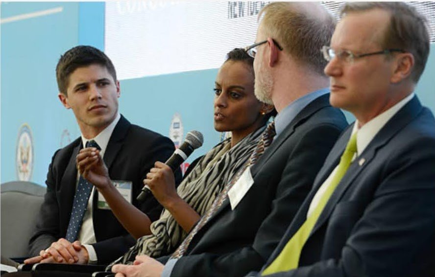 Semhar at the Global Leadership Forum, Washington, D.C.